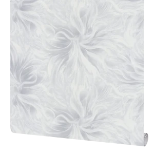 Walldecor Exclusive Мэри - серые флизелиновые обои с абстрактным узором 89401947