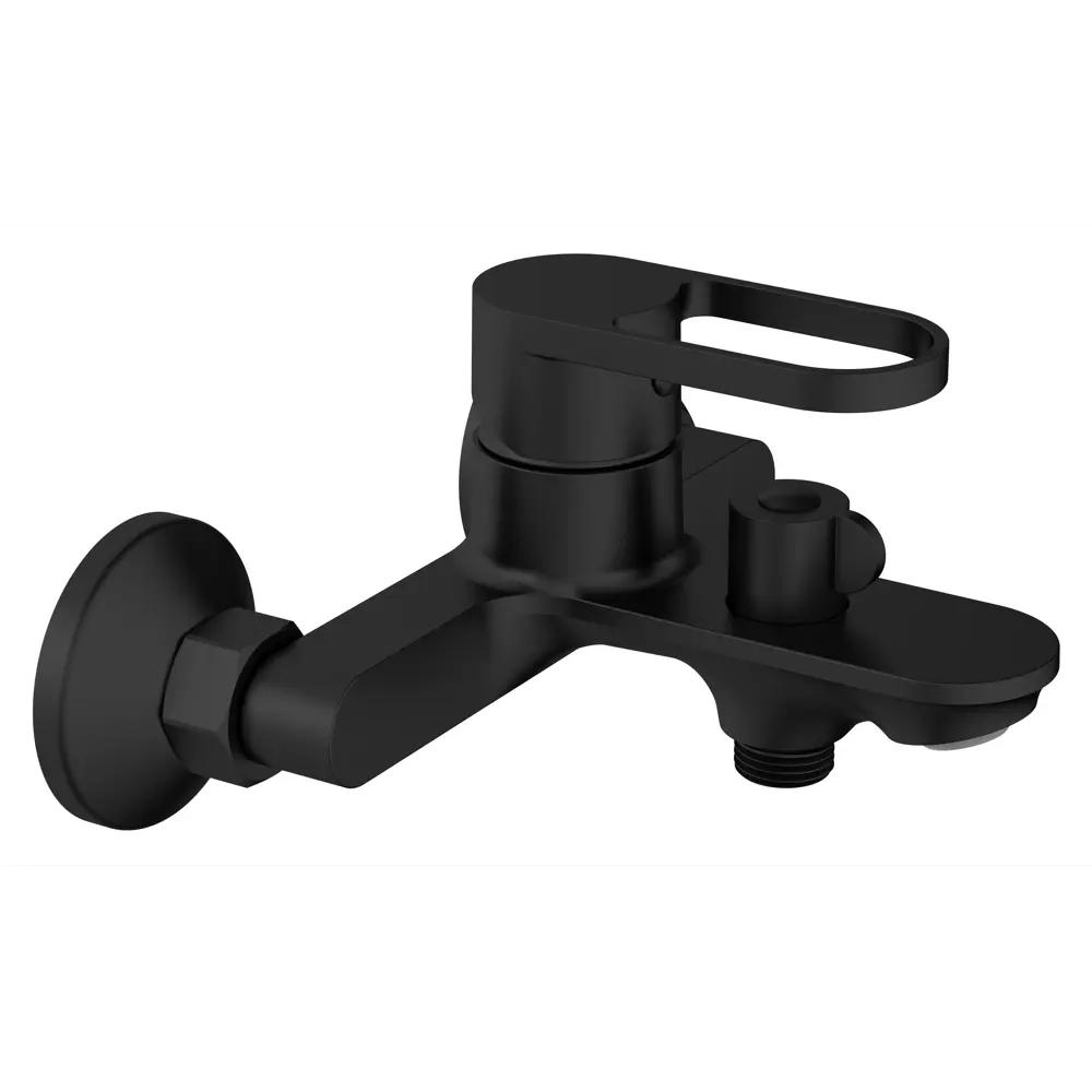 Смеситель для ванны Esko Catania CTN54B однорычажный цвет черный матовый STLM-2171892