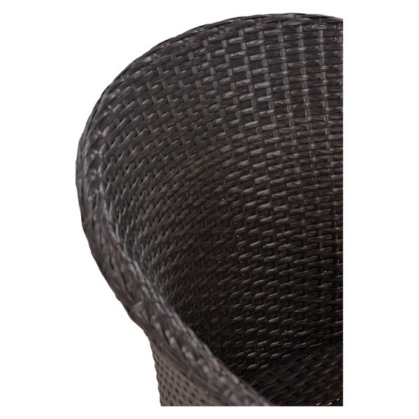 Кресло из искусственного ротанга "Дуон" Brown AFINA  130585 Коричневый  - Вид №1