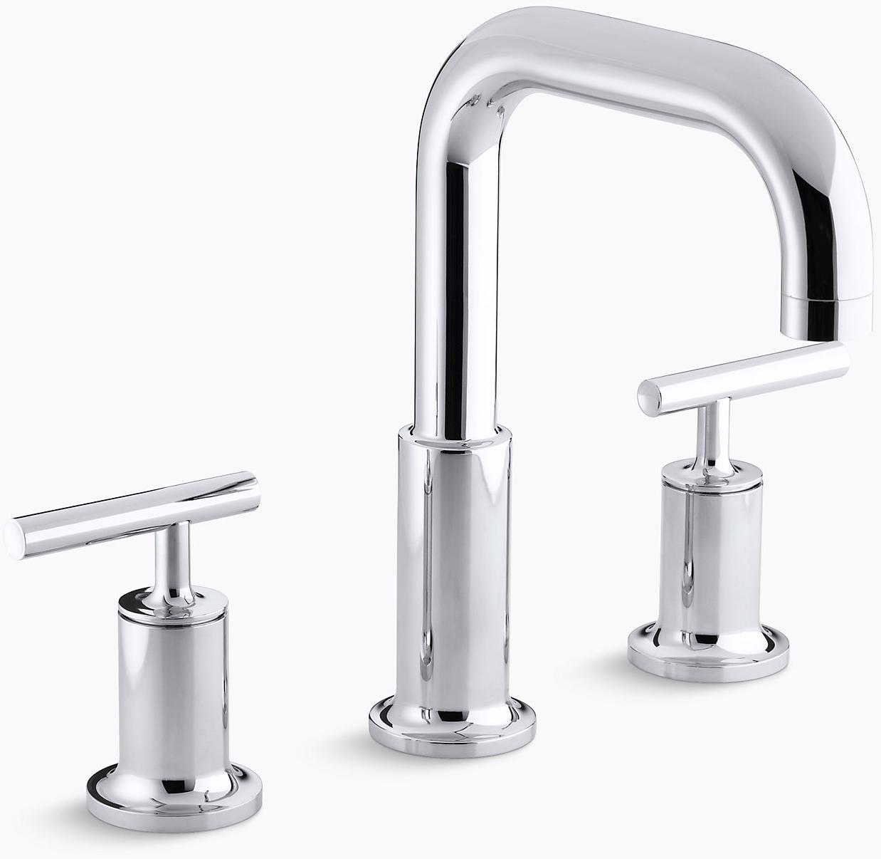 K-T14428-4-CP Смеситель KOHLER Полированный хром 