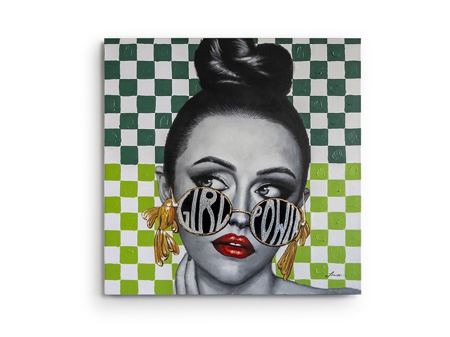 099083 Картина акрил 100x100 Schuller Girl Power  - Вид №2