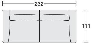 CTS SALOTTI 3-х местный кожаный диван в современном стиле Space sun-id-1409893 - Вид №3
