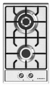 9962507 Газовая варочная поверхность Delvento V30V20M001