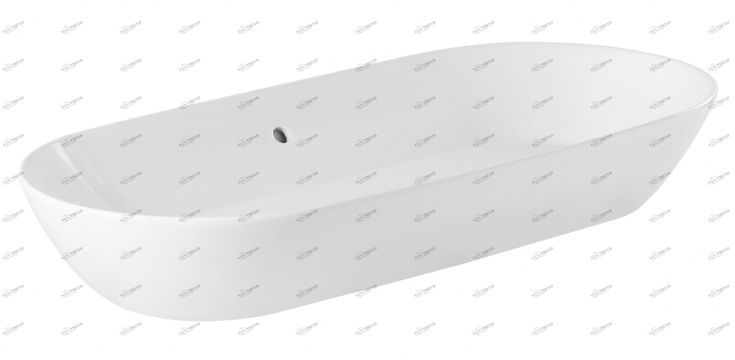 136799004 Накладная раковина на столешницу  овальная Sanindusa 