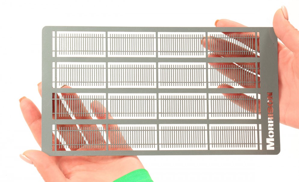 009-zp-012 Модель забора секционного для макета 76 х 2 см Morrison 