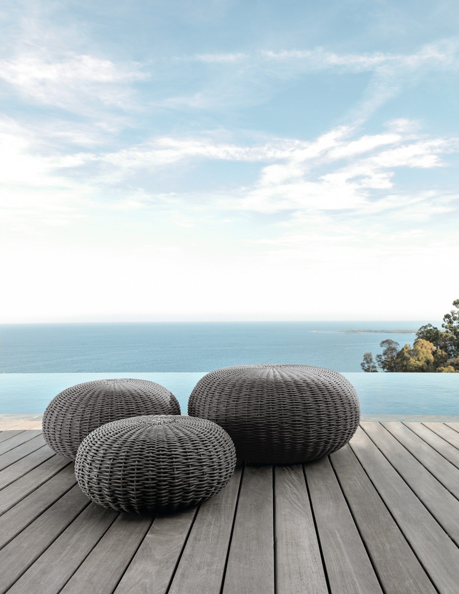 Круглая веревка сад пуфик Talenti Джеки ARCH-00082710 - Вид №1