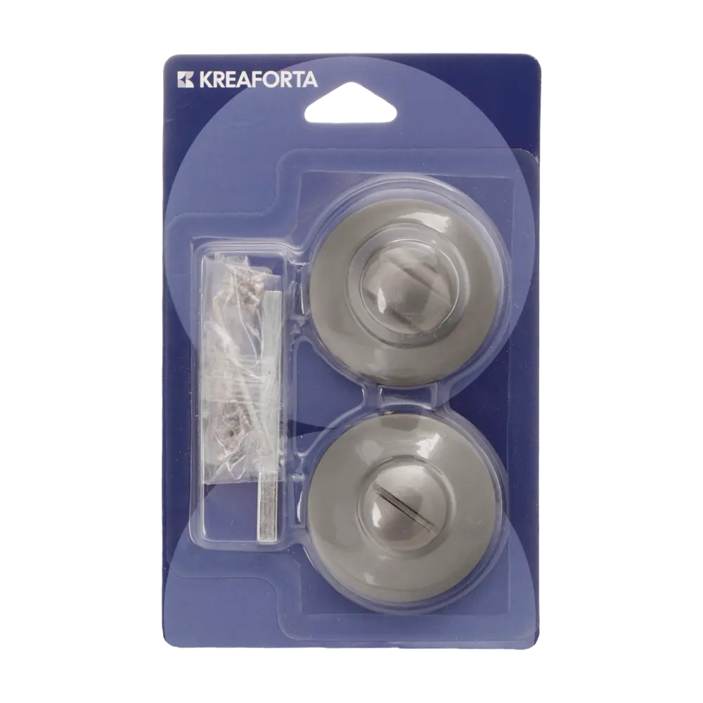 Завертка дверная KREAFORTA WC-R2 алюминий цвет графит STLM-2048214 - Вид №2