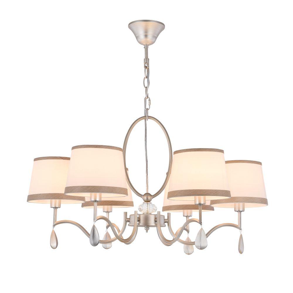 Подвесная люстра Freya Teona FR5538PL-06BR FREYA ДИЗАЙНЕРСКИЕ, TEONA 187186 Серый  - Вид №3