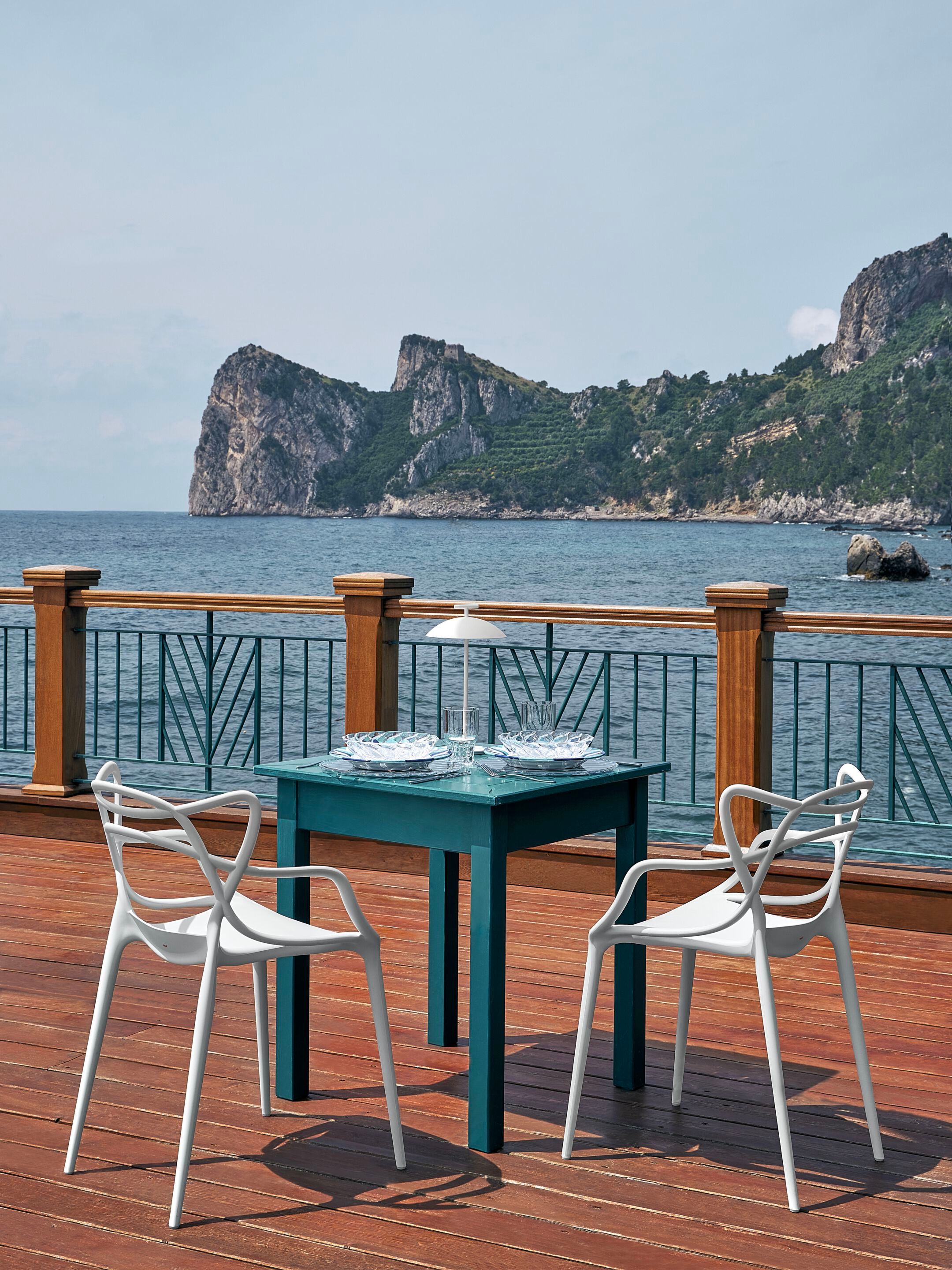 Набор десертных тарелок из инженерного пластика Kartell Jellies Family ARCH-00020901 - Вид №13