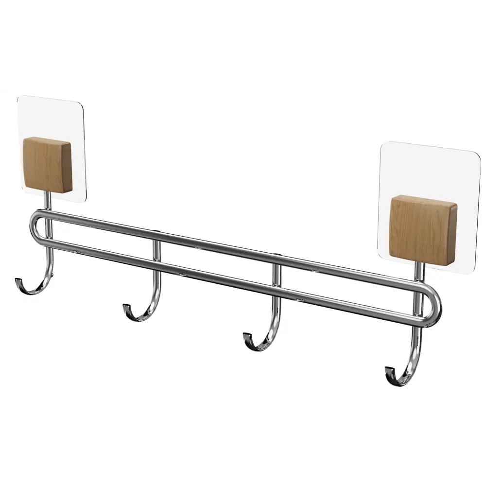 Держатель для полотенца Lemer You Color 5 крючков нержавеющая сталь цвет хром Нет STLM-2088623