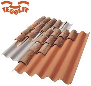 EDILFIBRO Профнастил в бетон пва Tegolit sun-id-1445095 - Вид №1