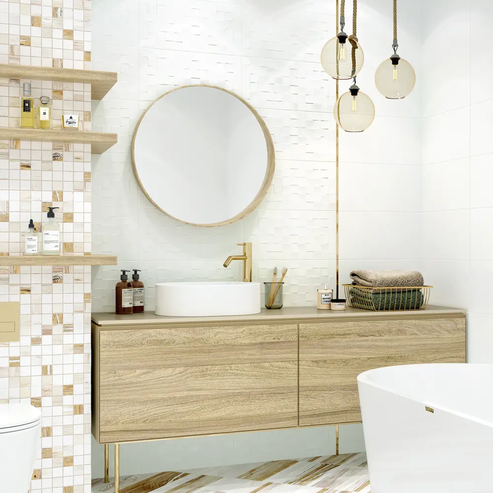 Плитка Antique Chipmix 24.9x50 см 1.37 м², цвет бежевый Santreyd STLM-2126722 - Вид №4