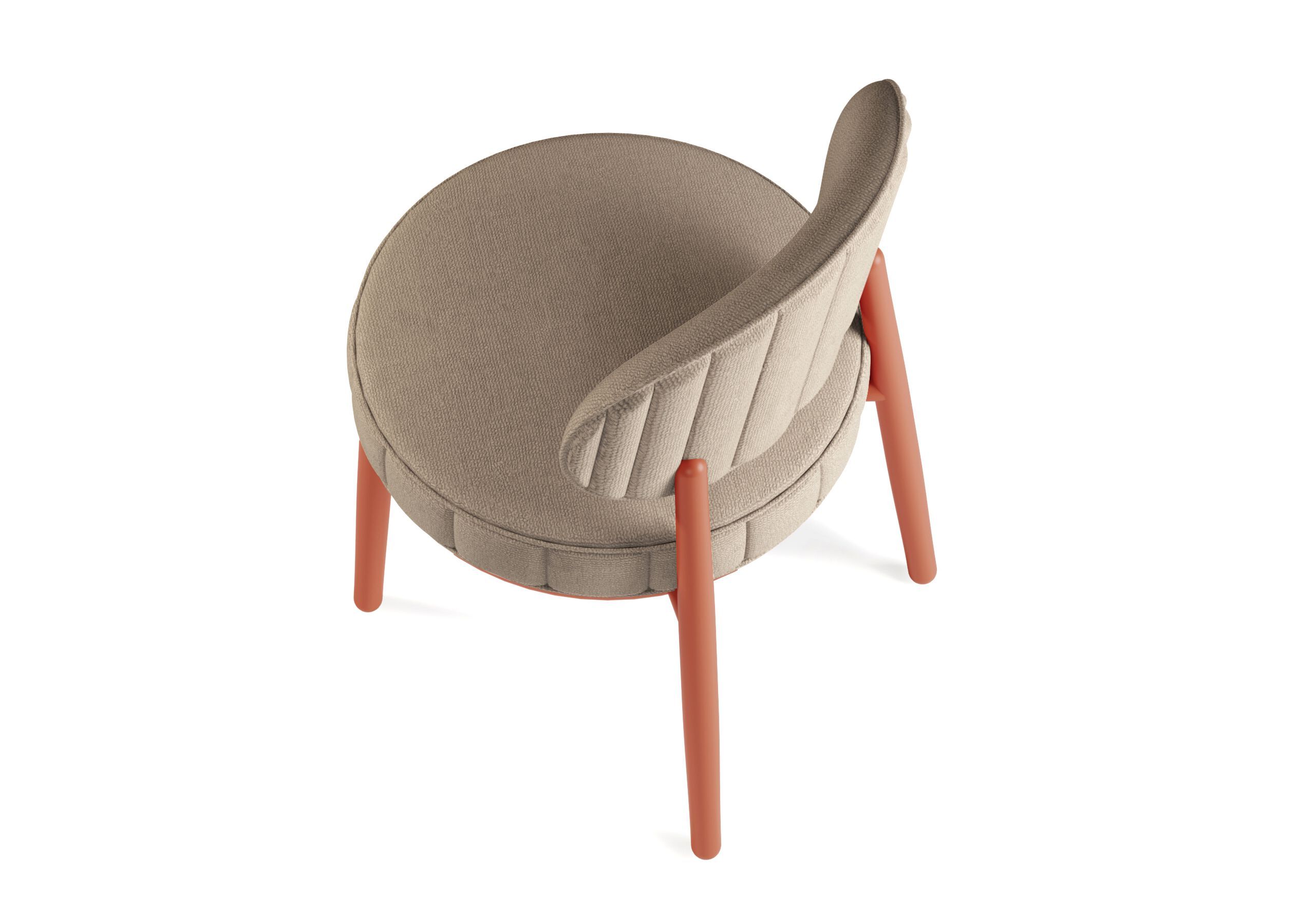 Мягкий стул из ткани JOB’S Daisy ARCH-00137124 - Вид №3