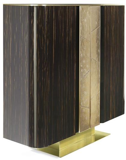 MARIONI Буфет из лакированной древесины с распашными дверцами Vincent 02728a - Вид №1