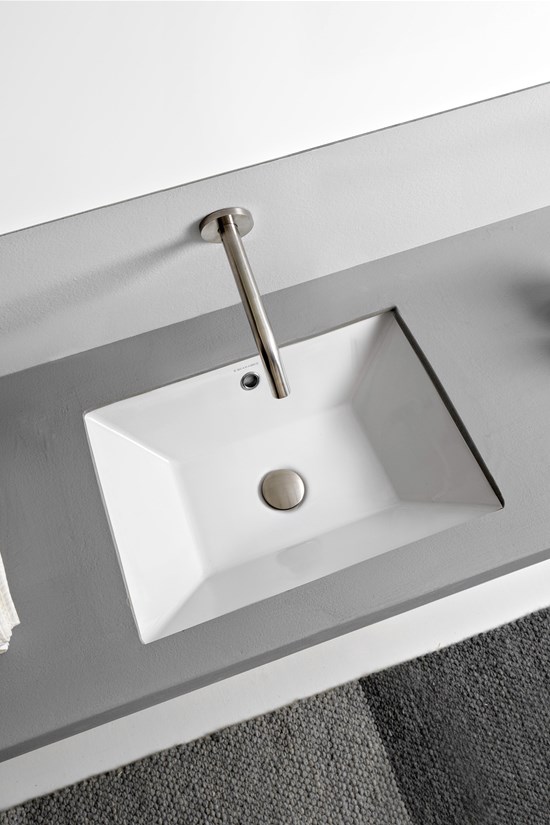 5134 Scarabeoceramica Умывальник нижний 45 x 36 см Teorema 2.0 Santreyd - Вид №1