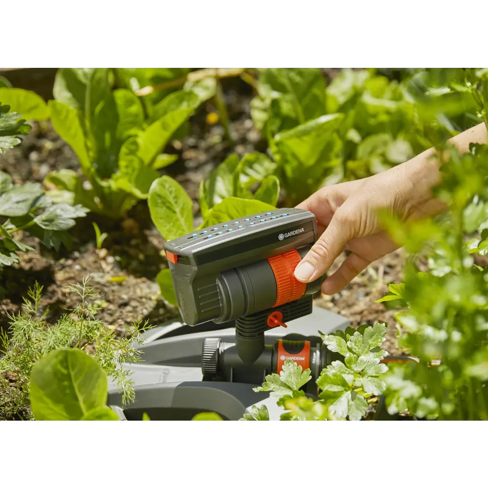 Дождеватель для полива осциллирующий Gardena AquaZoom compact, 216 (м²) STLM-2036132 - Вид №10