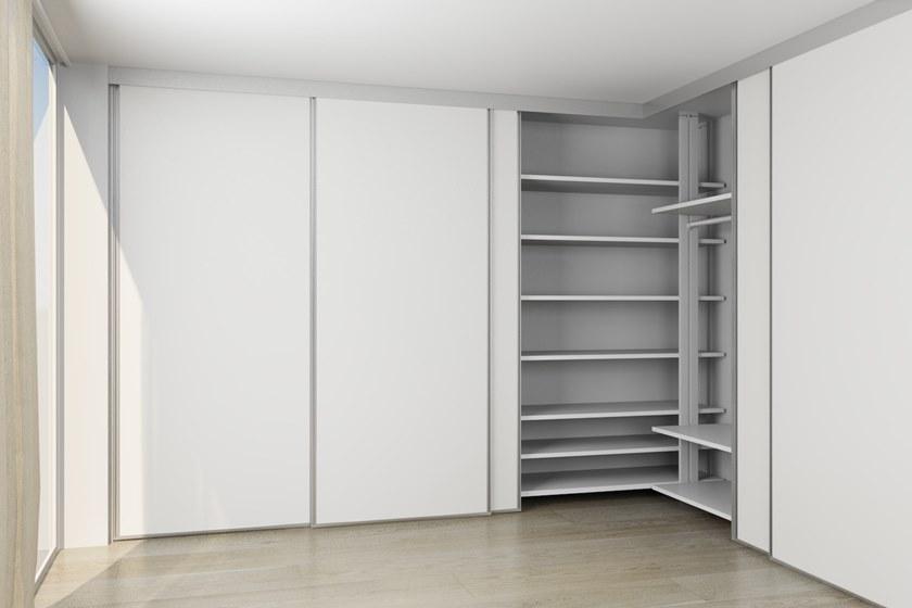 De Rosso Гардеробная со сверхлегкими раздвижными дверцами на заказ Aliante system sun-id-1402329 - Вид №33
