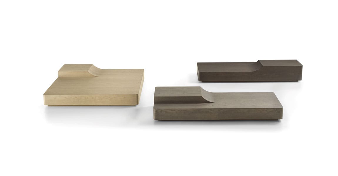 Прямоугольный журнальный столик из шпона Frigerio ANDOREA ARCH-00051806 - Вид №1