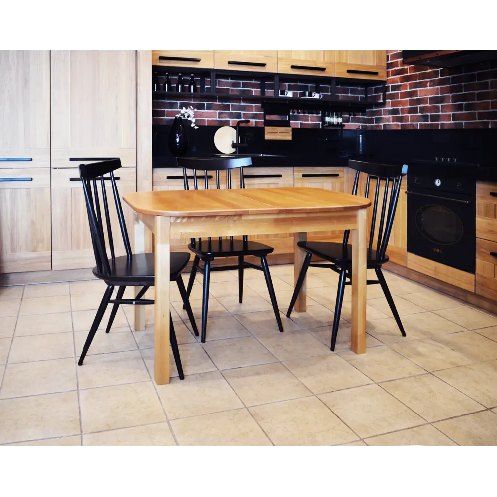 Стол кухонный овальный Delinia Тулуза 75х120 см дерево цвет массив STLM-2178325 - Вид №9