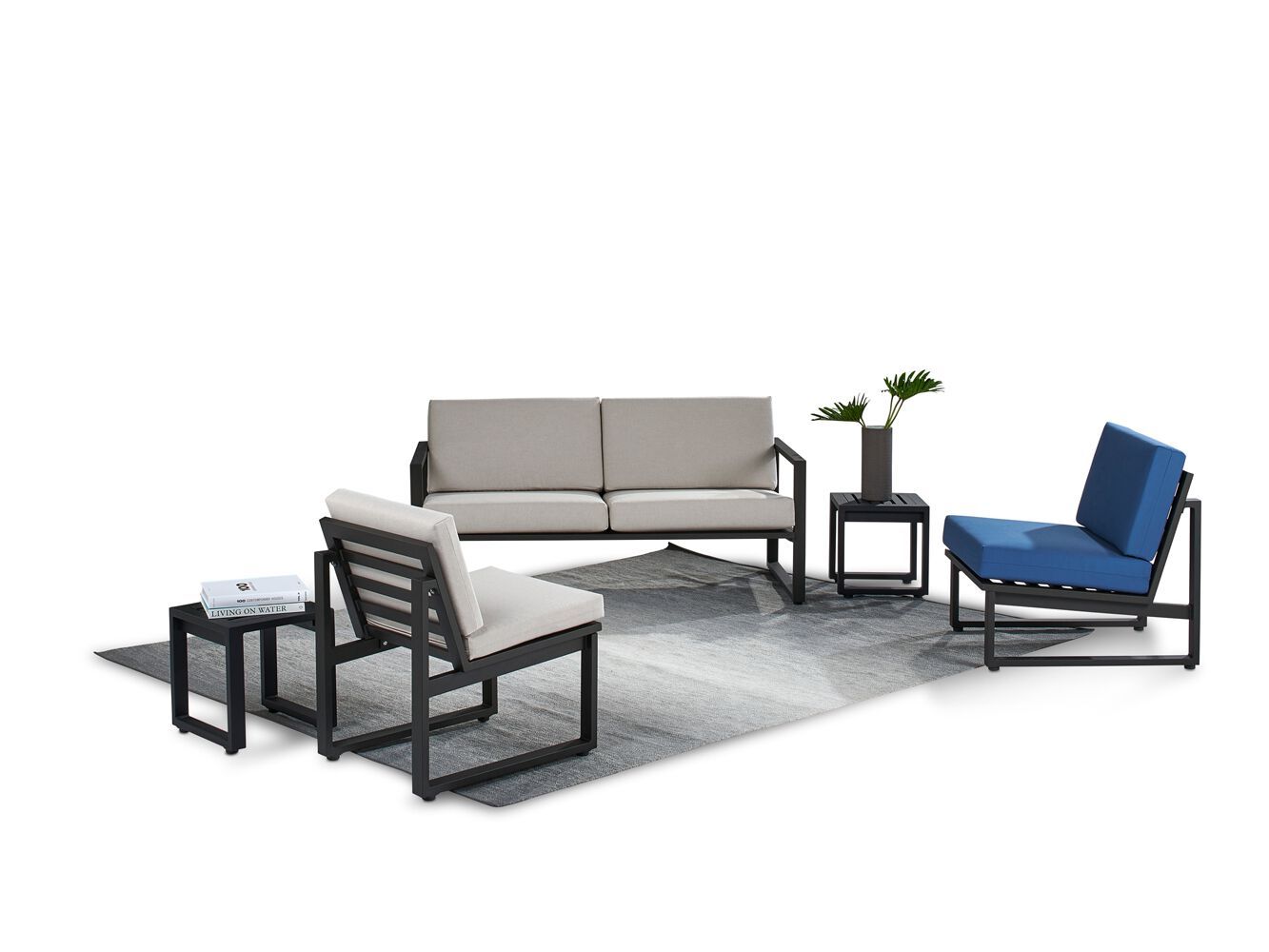 Алюминиевый стул для сада Walters Tidal ARCH-00117273 - Вид №3