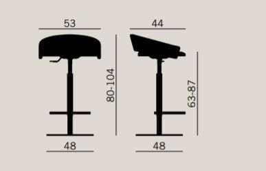 Регулируемая высота офисного стула Kastel Kimmi ARCH-00125183 - Вид №1