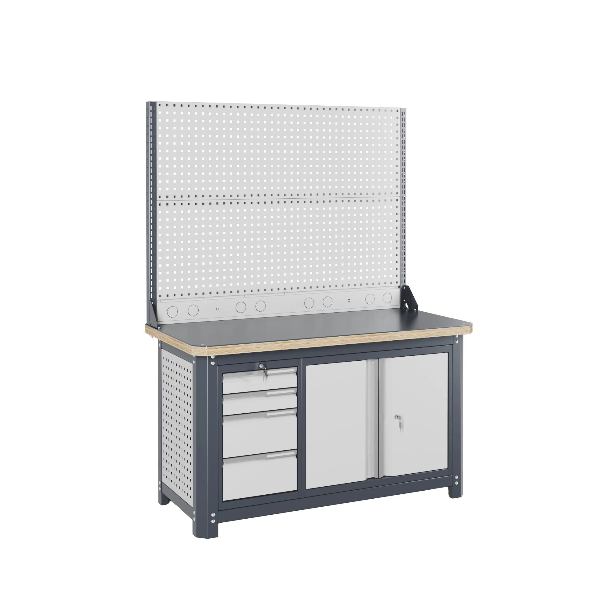 Верстак слесарный MCN 1552.S4L7-2R Верстакофф 111561