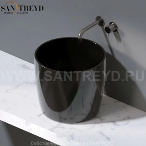 L106.104 Накладная раковина на столешницу  овальная A. e T. Italia PILLAR