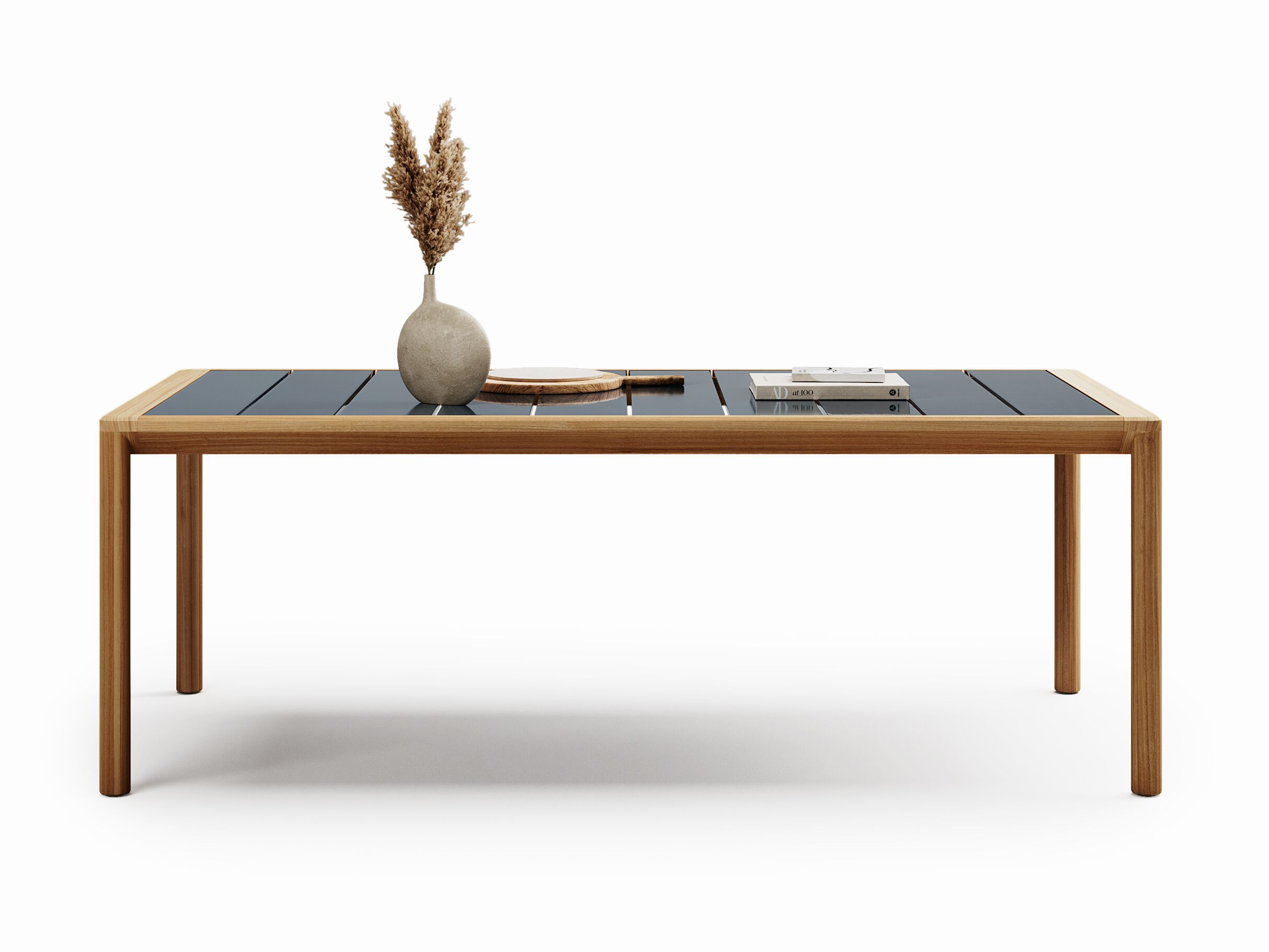 Прямоугольный садовый стол из лавового камня Atmosphera Панама ARCH-00014604