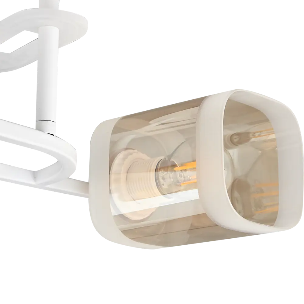 Потолочная люстра Jlight Kira 3137/2C E27 60 Вт, цвет белый/золото 83278755 STLM-2126009  - Вид №5