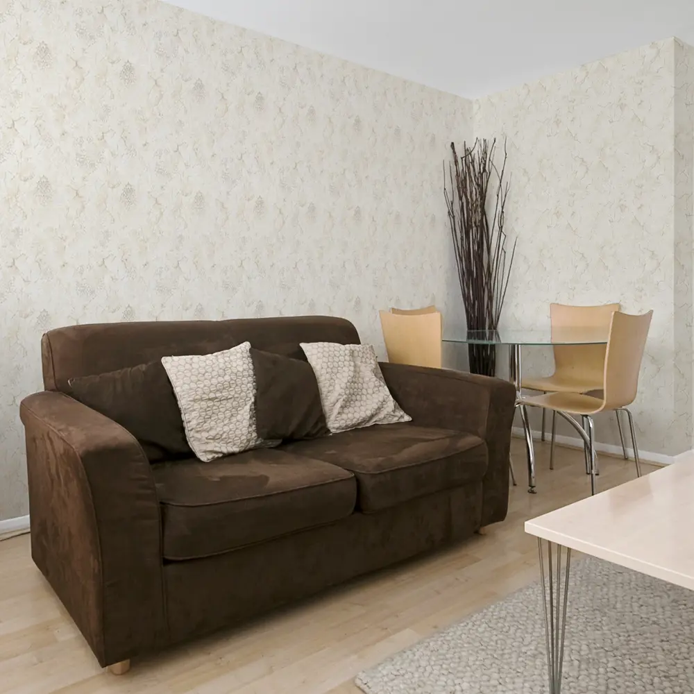 Флизелиновые обои Агора от Московской обойной фабрики - бежевые для элегантного интерьера 89369358 МОСКОВСКАЯ ОБОЙНАЯ ФАБРИКА STLM-0824474 - Вид №2