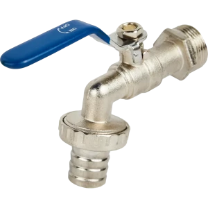 86745441 Кран шаровой со штуцером латунь 3/4 мм STLM-1536887