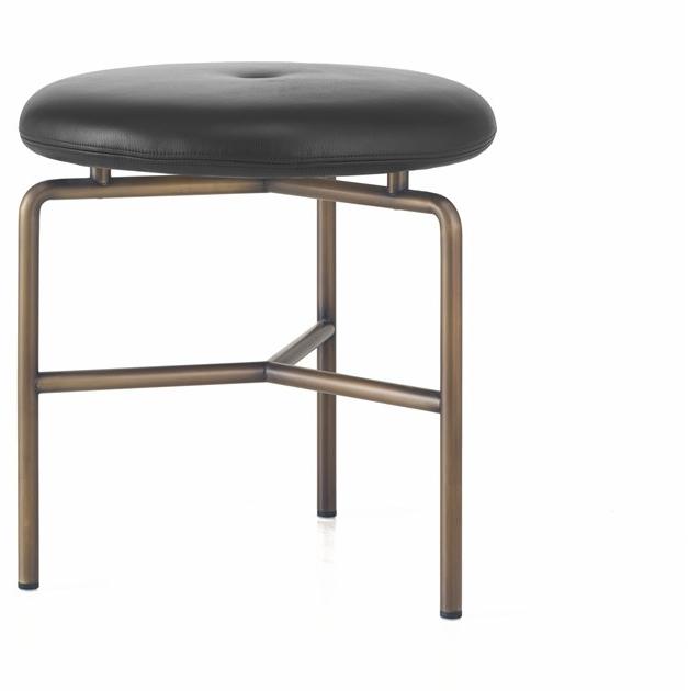 BassamFellows Низкий стальной табурет Circular Cb-260 - Вид №5