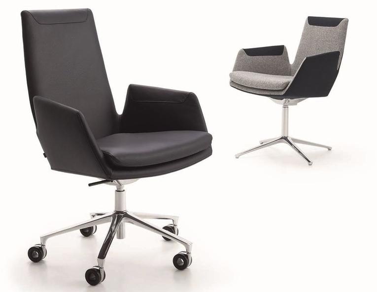 COR Офисный стул на 4 спицы с подлокотниками Cordia sun-id-1457541 - Вид №1