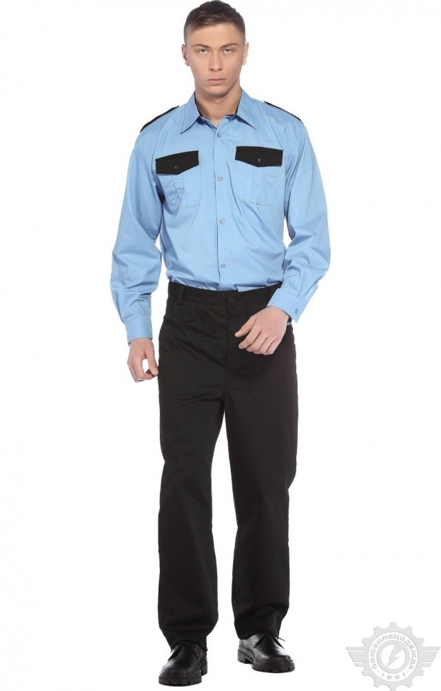 65900 Сорочка "Страйк"  Одежда для охранных структур  размер 52-54/182-188 Спецодежда  - Вид №2