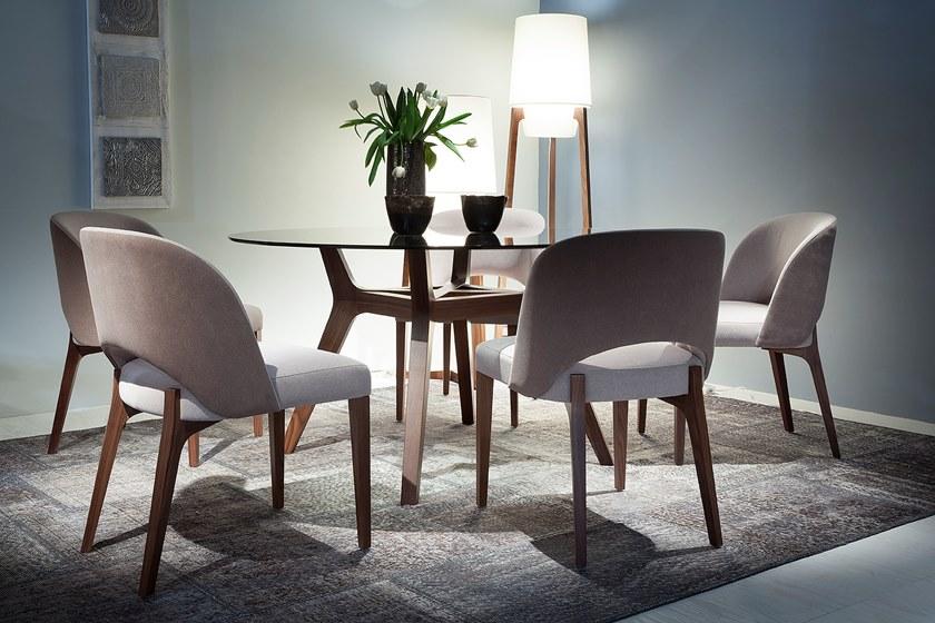 Tonon Стул из мягкой ткани Libra 298.01 - Вид №5