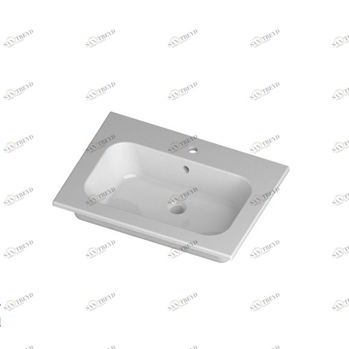 QS06151101 Встроенная раковина под столешницу овальная Disegno Ceramica 