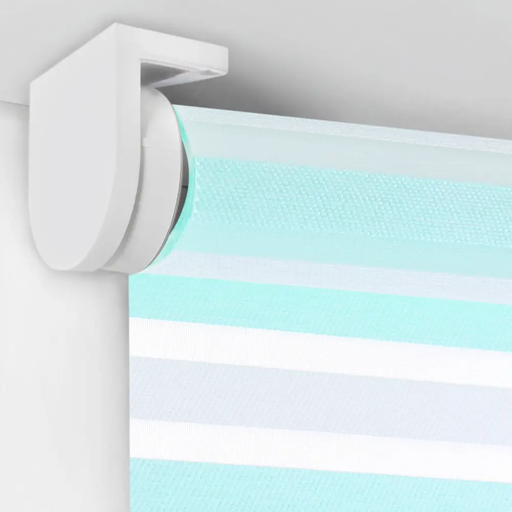 Штора рулонная, 60х160 см, цвет бирюзовый Santreyd Нео-классика STLM-2177555 - Вид №2