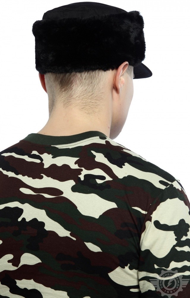 66573 Кепи "Охранник" зимняя  Камуфляжная форма  размер 60 Спецодежда  - Вид №3