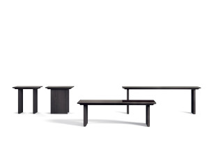 Деревянный журнальный столик для гостиной