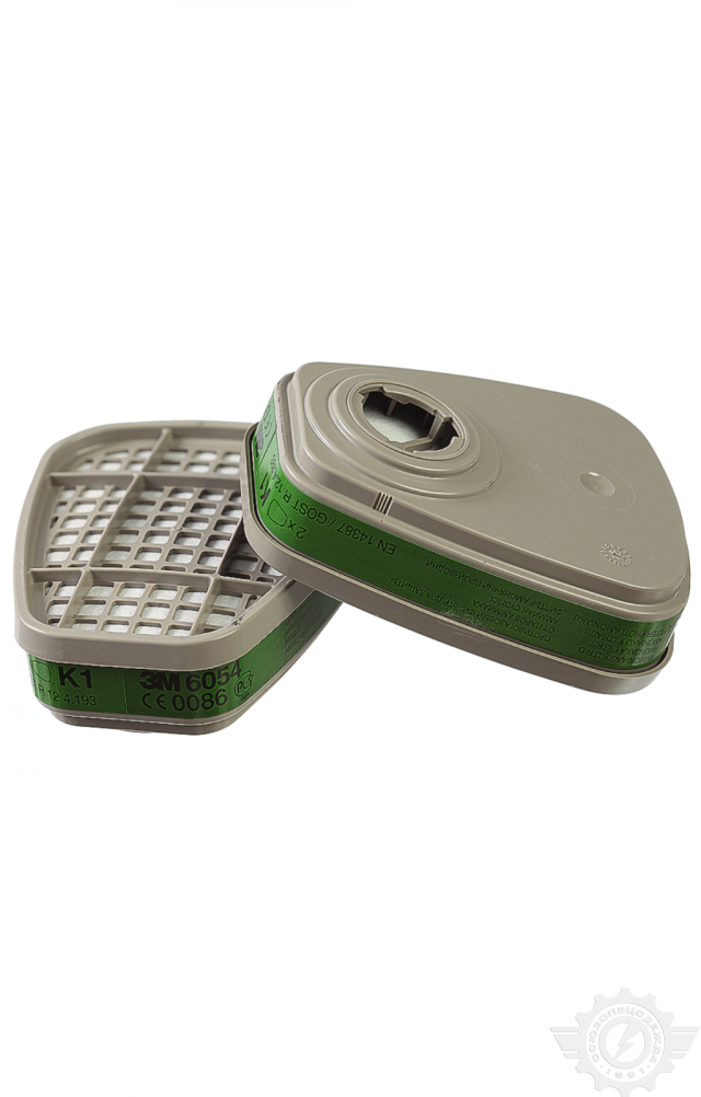 59271 Сменный патрон 3М 6054 (пара)  Средства защиты органов дыхания размер Спецодежда 