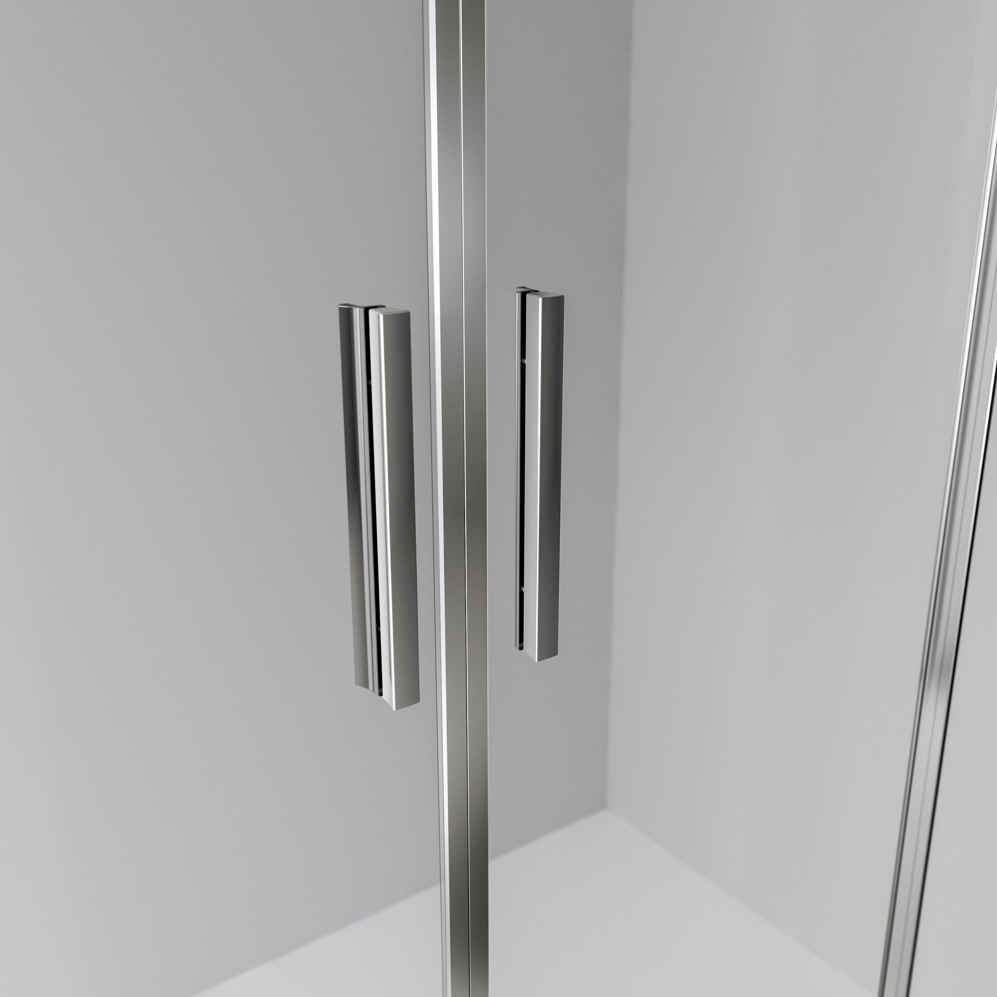 Алюминиевая и стеклянная душевая кабина с раздвижной дверью DUKA вода 5000 ARCH-00118515 - Вид №33