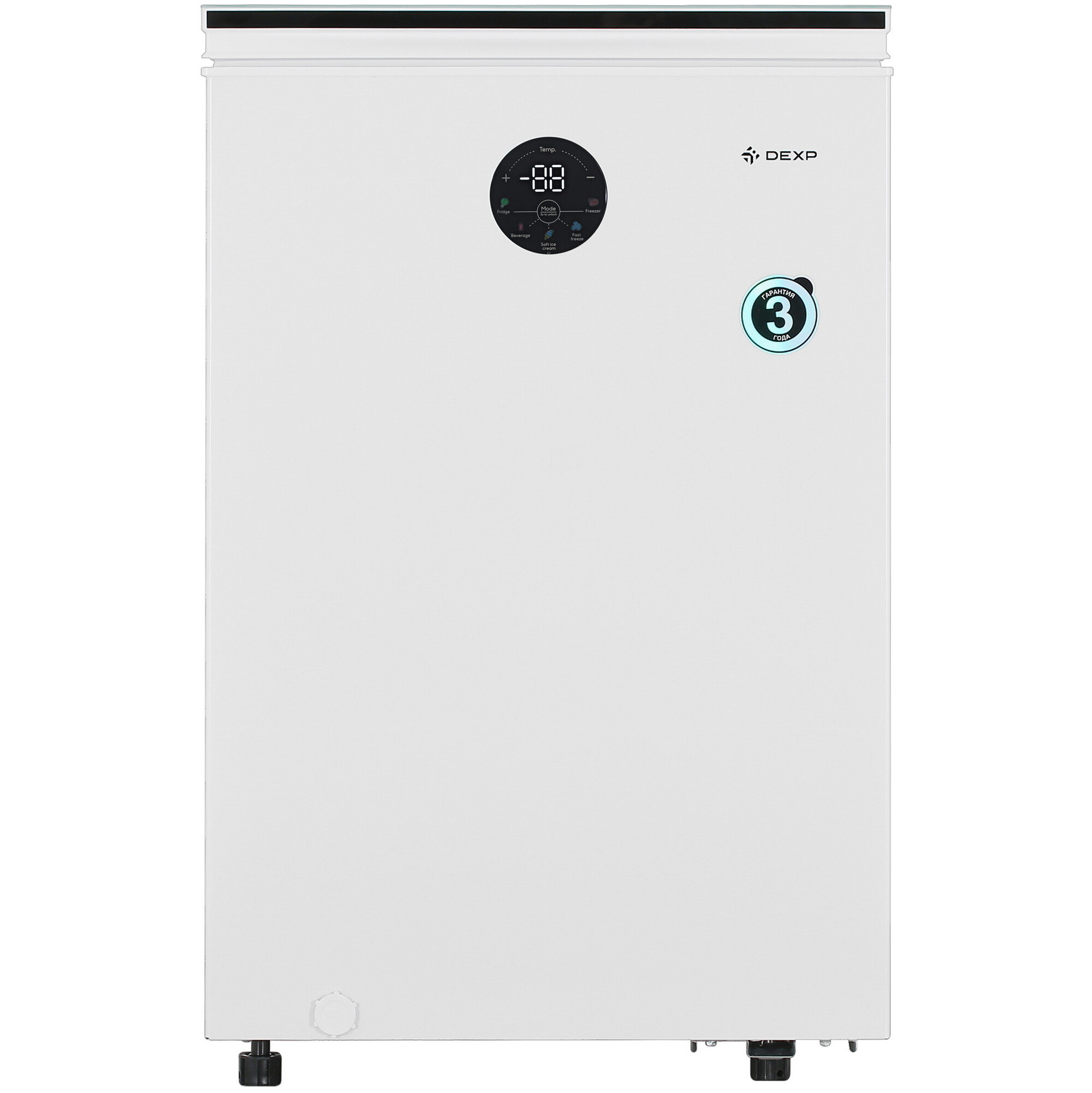5098905 Морозильный ларь DEXP CE-10AMG белый STDN-0062750 - Вид №2