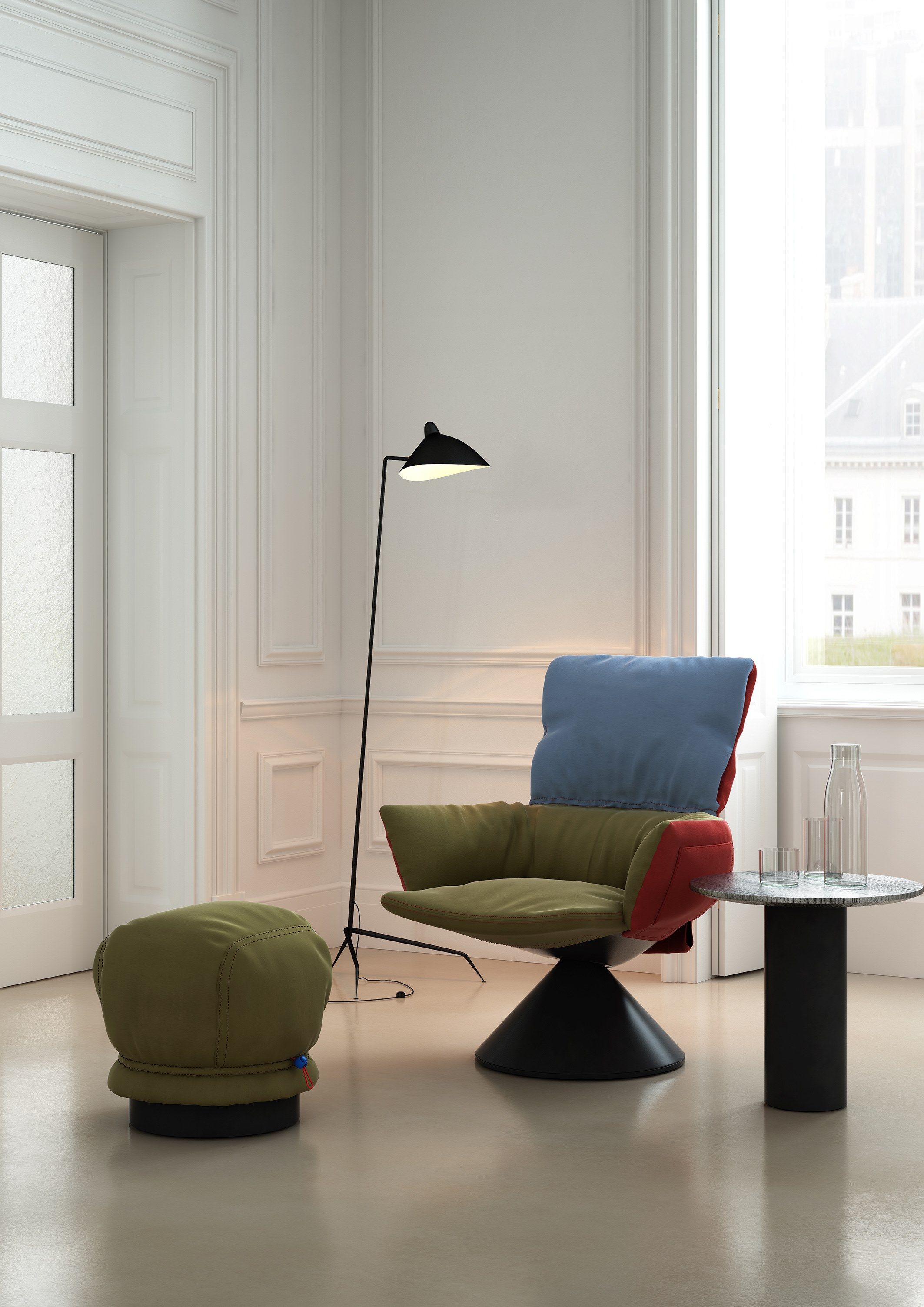 Мягкая подставка для ног CAPPELLINI Lud'o Lounge ARCH-00044175 - Вид №2