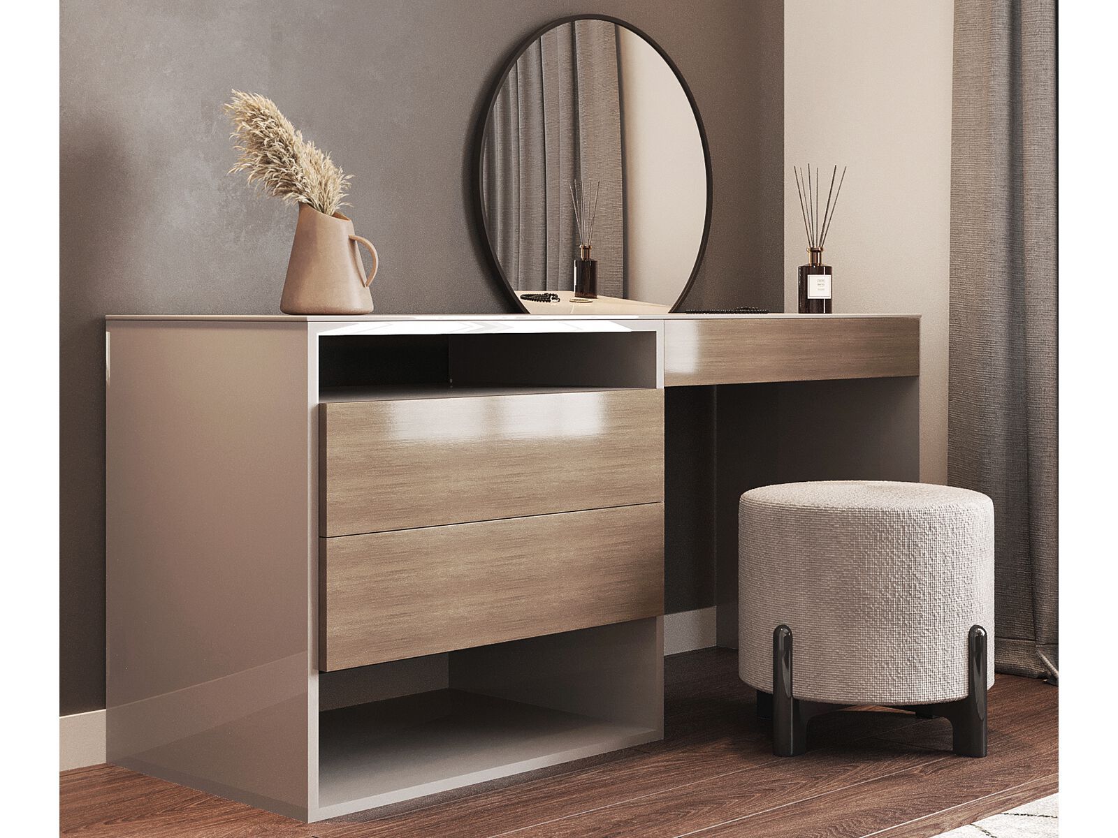 Деревянный туалетный столик ANA ROQUE INTERIORS ARCH-00068063 - Вид №2