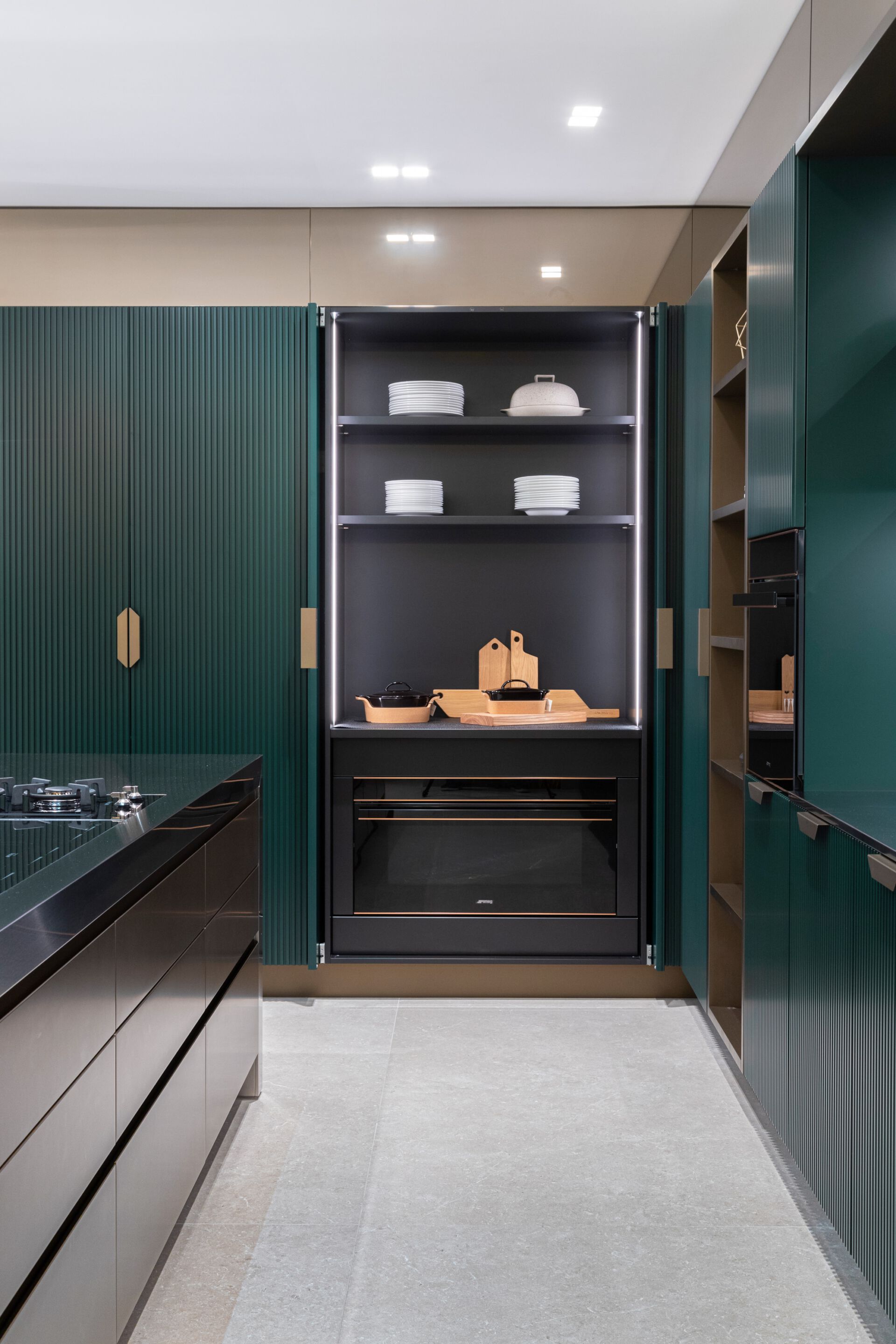 Угловая кухня с островом TM Italia Cucine Miuccia ARCH-00032082 - Вид №1