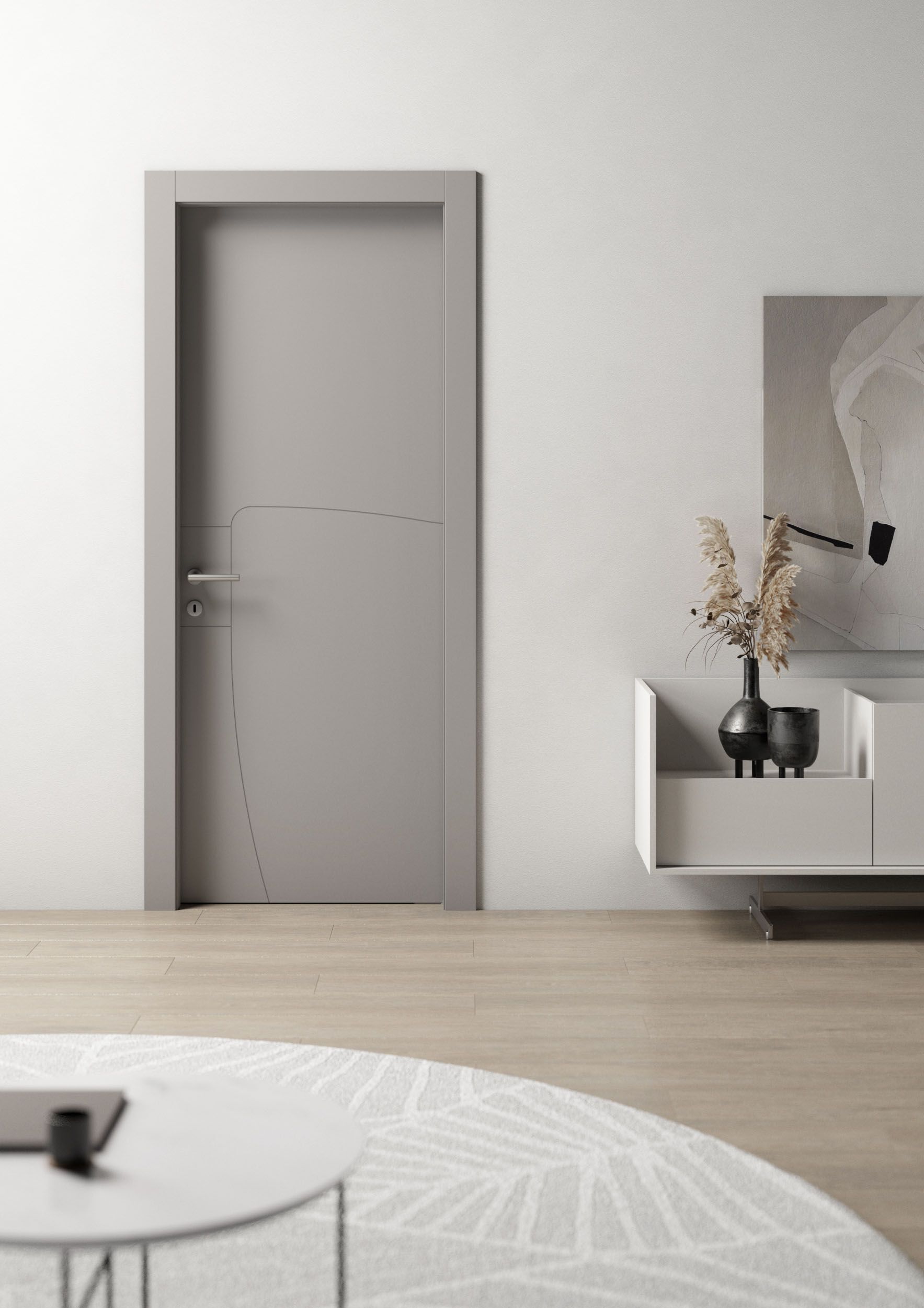 Деревянные распашные двери PIVATO le porte ALLEGRA ARCH-00136377 - Вид №1