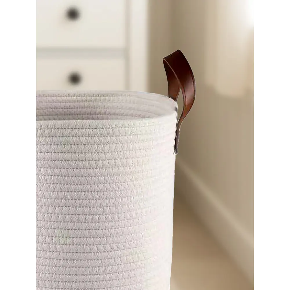 Корзина для хранения Zenfort Алматы 16л текстиль белый Симпл STLM-2196931 - Вид №1