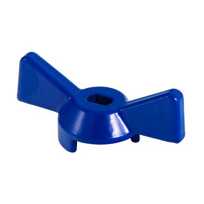 VT.220.B.0 Ручка-бабочка для крана cиняя Valtec 1/2"-3/4" 