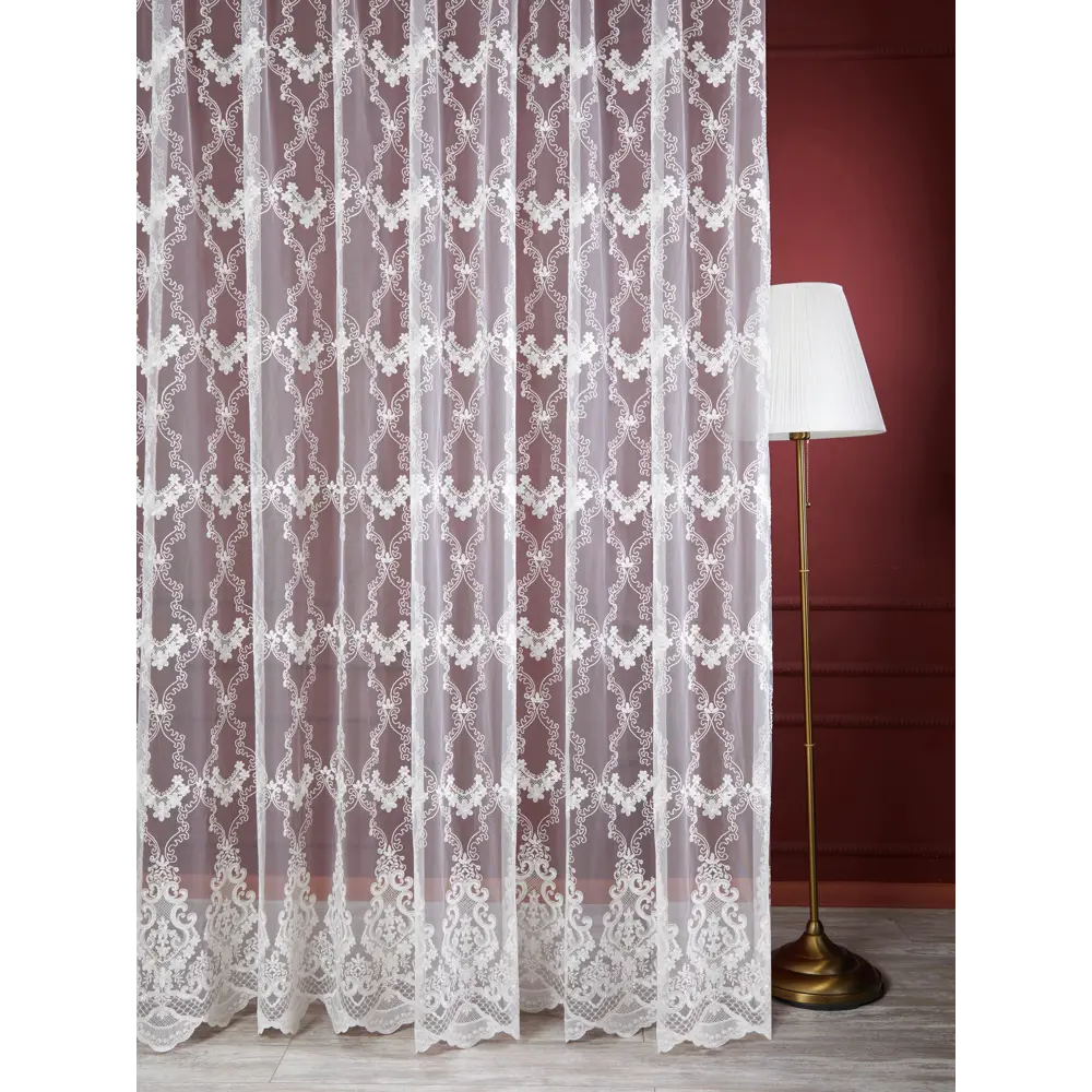 Тюль 1 м/п Корд сетка 280 см цвет кремовый ELIT HOME STLM-2040094