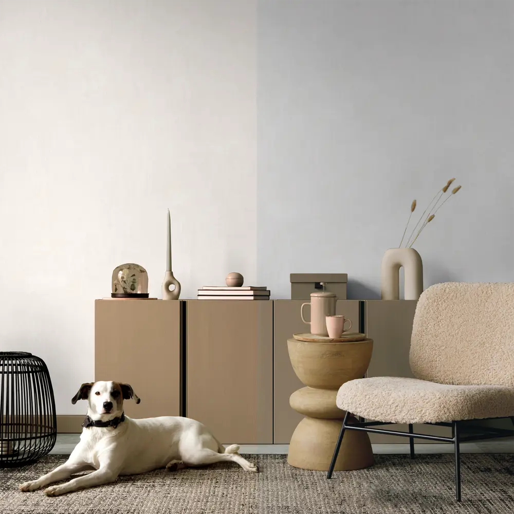 Обои флизелиновые Wallsecret Boho светло-бежевые 8846-13 STLM-2150555 - Вид №4